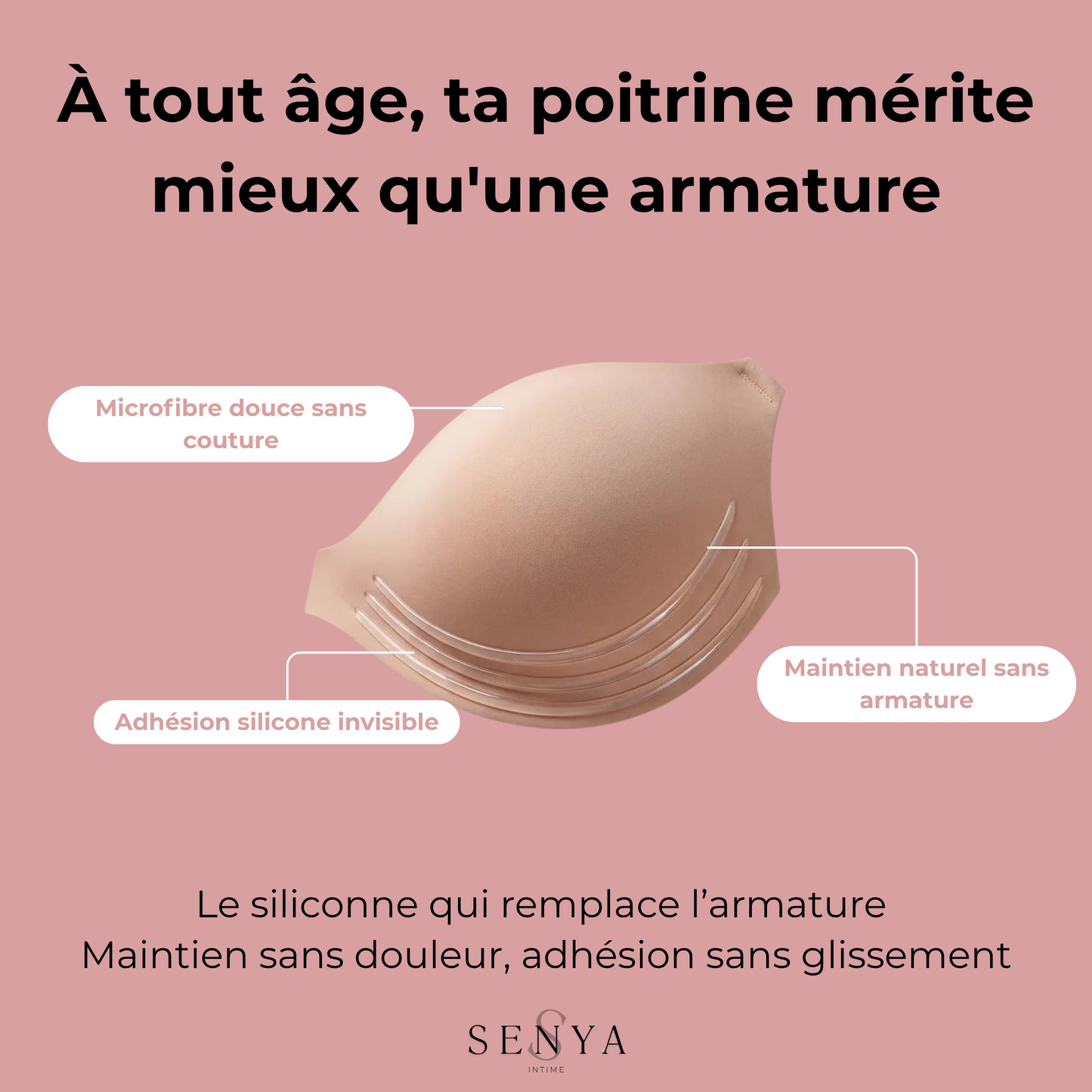 Le Soutien-Gorge Senya™ — Effet Lift Naturel Sans Armature