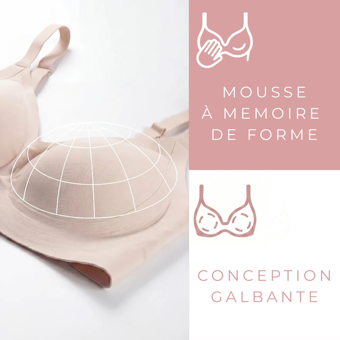 Le Soutien-Gorge Senya™ — Effet Lift Naturel Sans Armature