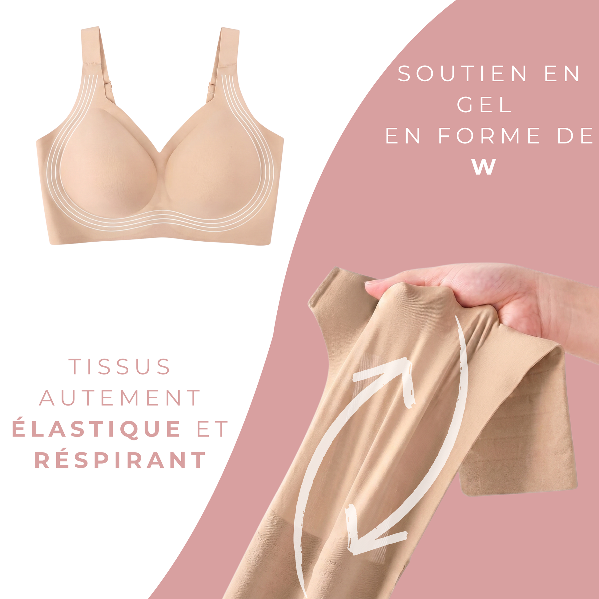 Soutien-gorge sans armature Senya Lift 3D